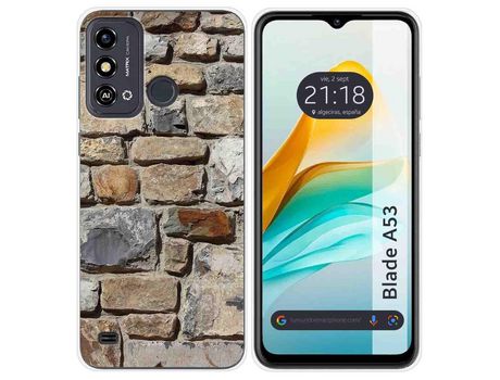 Funda para ZTE Blade A53 TUMUNDOSMARTPHONE de Silicona-Multicolor
