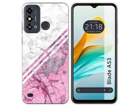 Funda para ZTE Blade A53 TUMUNDOSMARTPHONE de Silicona-Multicolor