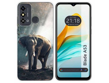 Funda para ZTE Blade A53 TUMUNDOSMARTPHONE de Silicona-Multicolor