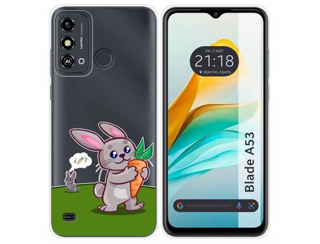 Funda para ZTE Blade A53 TUMUNDOSMARTPHONE de Silicona-Multicolor