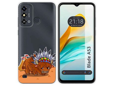 Funda para ZTE Blade A53 TUMUNDOSMARTPHONE de Silicona-Multicolor