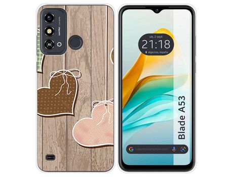 Funda para ZTE Blade A53 TUMUNDOSMARTPHONE de Silicona-Multicolor