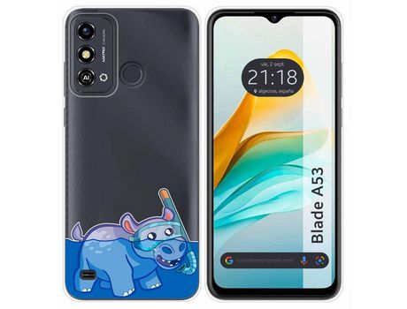 Funda para ZTE Blade A53 TUMUNDOSMARTPHONE de Silicona-Multicolor