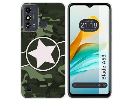 Funda para ZTE Blade A53 TUMUNDOSMARTPHONE de Silicona-Multicolor