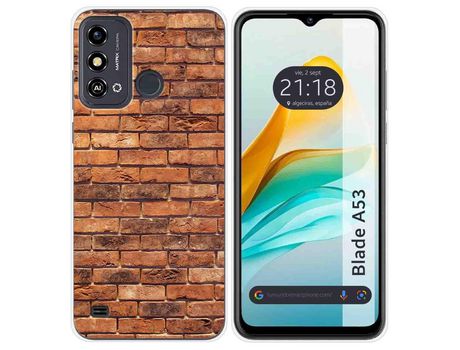 Funda para ZTE Blade A53 TUMUNDOSMARTPHONE de Silicona-Multicolor