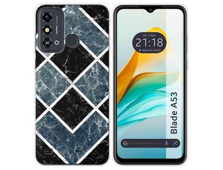 Funda para ZTE Blade A53 TUMUNDOSMARTPHONE de Silicona-Multicolor
