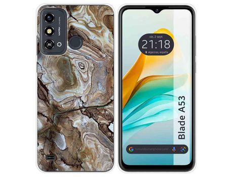 Funda para ZTE Blade A53 TUMUNDOSMARTPHONE de Silicona-Multicolor