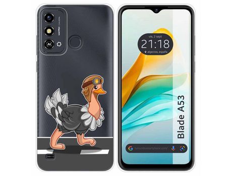 Funda para ZTE Blade A53 TUMUNDOSMARTPHONE de Silicona-Multicolor
