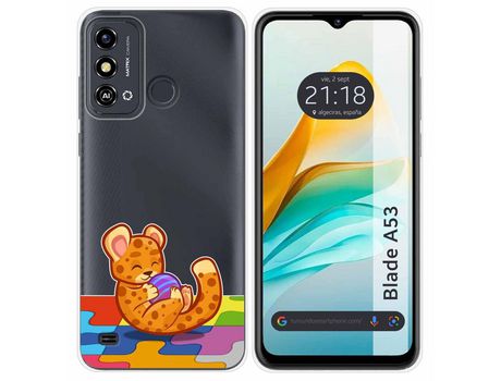 Funda para ZTE Blade A53 TUMUNDOSMARTPHONE de Silicona-Multicolor