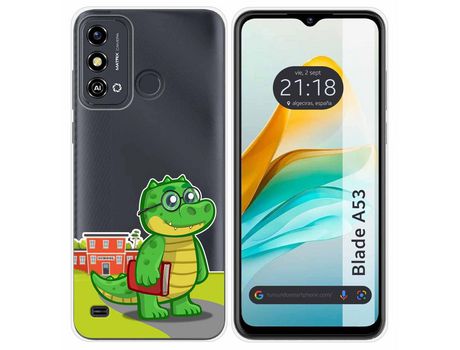 Funda para ZTE Blade A53 TUMUNDOSMARTPHONE de Silicona-Multicolor