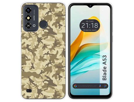 Funda para ZTE Blade A53 TUMUNDOSMARTPHONE de Silicona-Multicolor
