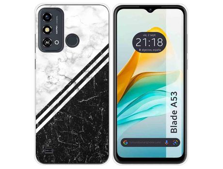 Funda para ZTE Blade A53 TUMUNDOSMARTPHONE de Silicona-Multicolor