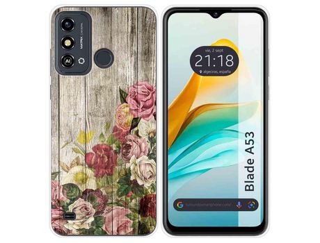 Funda para ZTE Blade A53 TUMUNDOSMARTPHONE de Silicona-Multicolor