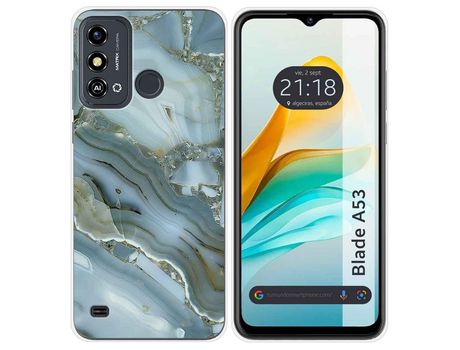 Funda para ZTE Blade A53 TUMUNDOSMARTPHONE de Silicona-Multicolor