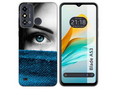 Funda para ZTE Blade A53 TUMUNDOSMARTPHONE de Silicona-Multicolor