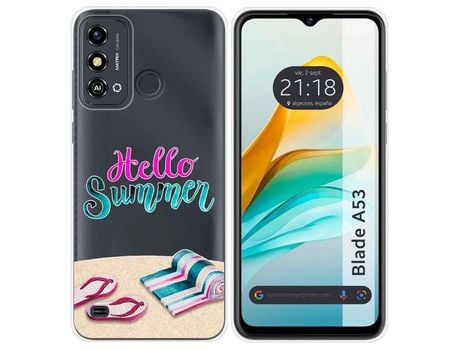 Funda para ZTE Blade A53 TUMUNDOSMARTPHONE de Silicona-Multicolor