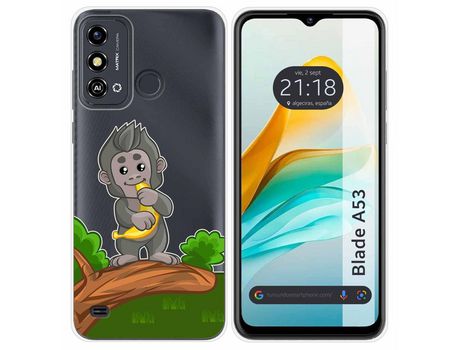 Funda para ZTE Blade A53 TUMUNDOSMARTPHONE de Silicona-Multicolor