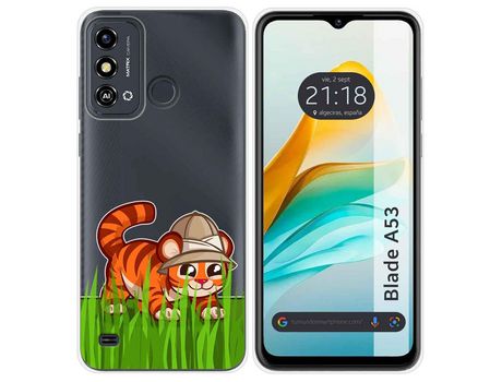 Funda para ZTE Blade A53 TUMUNDOSMARTPHONE de Silicona-Multicolor