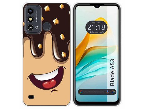 Funda para ZTE Blade A53 TUMUNDOSMARTPHONE de Silicona-Multicolor