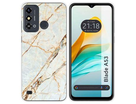 Funda para ZTE Blade A53 TUMUNDOSMARTPHONE de Silicona-Multicolor