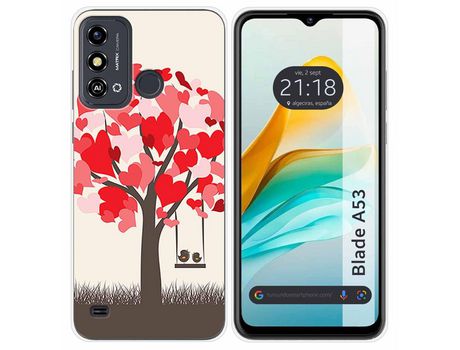 Funda para ZTE Blade A53 TUMUNDOSMARTPHONE de Silicona-Multicolor