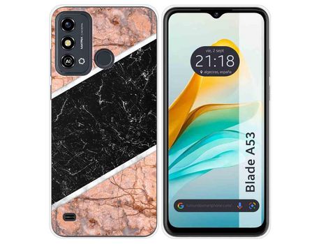Funda para ZTE Blade A53 TUMUNDOSMARTPHONE de Silicona-Multicolor