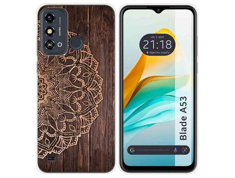 Funda para ZTE Blade A53 TUMUNDOSMARTPHONE de Silicona-Multicolor