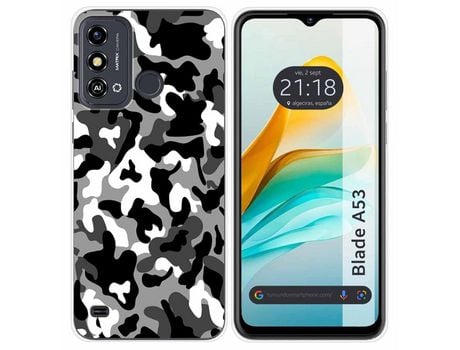 Funda para ZTE Blade A53 TUMUNDOSMARTPHONE de Silicona-Multicolor