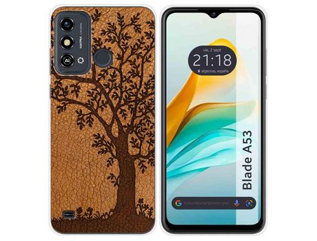 Funda para ZTE Blade A53 TUMUNDOSMARTPHONE de Silicona-Multicolor