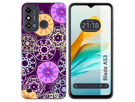 Funda para ZTE Blade A53 TUMUNDOSMARTPHONE de Silicona-Multicolor
