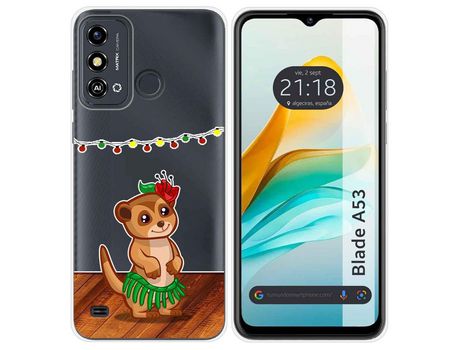 Funda para ZTE Blade A53 TUMUNDOSMARTPHONE de Silicona-Multicolor