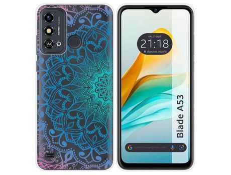 Funda para ZTE Blade A53 TUMUNDOSMARTPHONE de Silicona-Multicolor