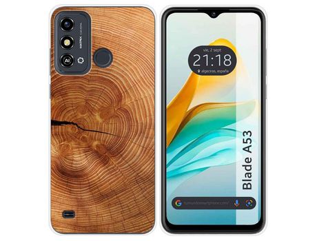 Funda para ZTE Blade A53 TUMUNDOSMARTPHONE de Silicona-Multicolor