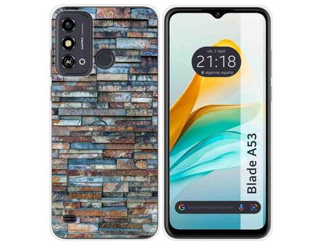 Funda para ZTE Blade A53 TUMUNDOSMARTPHONE de Silicona-Multicolor