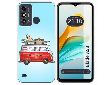 Funda para ZTE Blade A53 TUMUNDOSMARTPHONE de Silicona-Multicolor