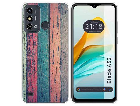 Funda para ZTE Blade A53 TUMUNDOSMARTPHONE de Silicona-Multicolor