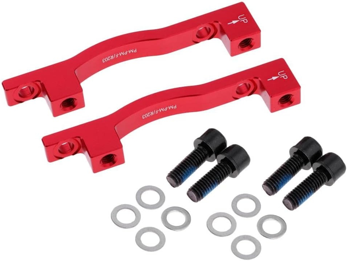 Adaptador De Montaje Para Freno Disco Delantero Trasero Harilla Bicicletas Montaña, Piezas, 203 Mm Fácil