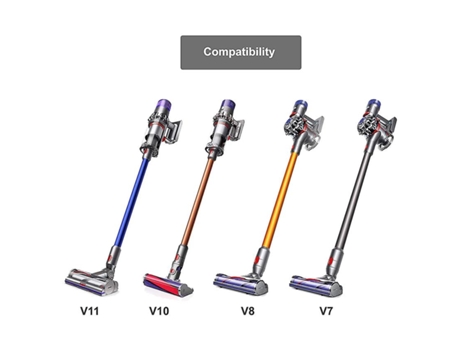 Acessórios de Aspirador Kit de accesorios de cepillo para V8 V7 V10 V11 que incluye un cepillo suave para suciedad resistente