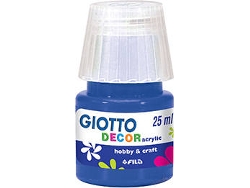 Pintura para Carteles Líquido GIOTTO Decor Acrílico Azul Ultramarino (25ml)