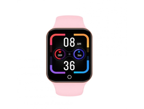Smartwatch Multifuncional para Compatible con iOS8 0 Android 4 4 Rosa