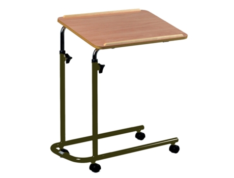Mesa Auxiliar con Ruedas Madera Haya ORTOPRIME