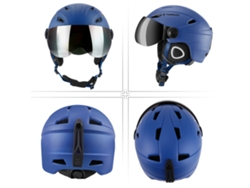 Vlrla-casco De Ski Y Snowboard Certificado Con Auriculares Desmontables Y Gafas Integradas Para Deportes De Nieve Profesionales