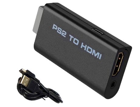 Ps2 Para Hdmi Playstation 2 Para Hdmi 480I OHPA-Y4 Negro