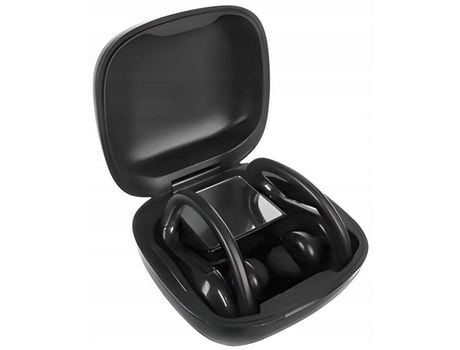 Auriculares inalámbricos con powerbank negro