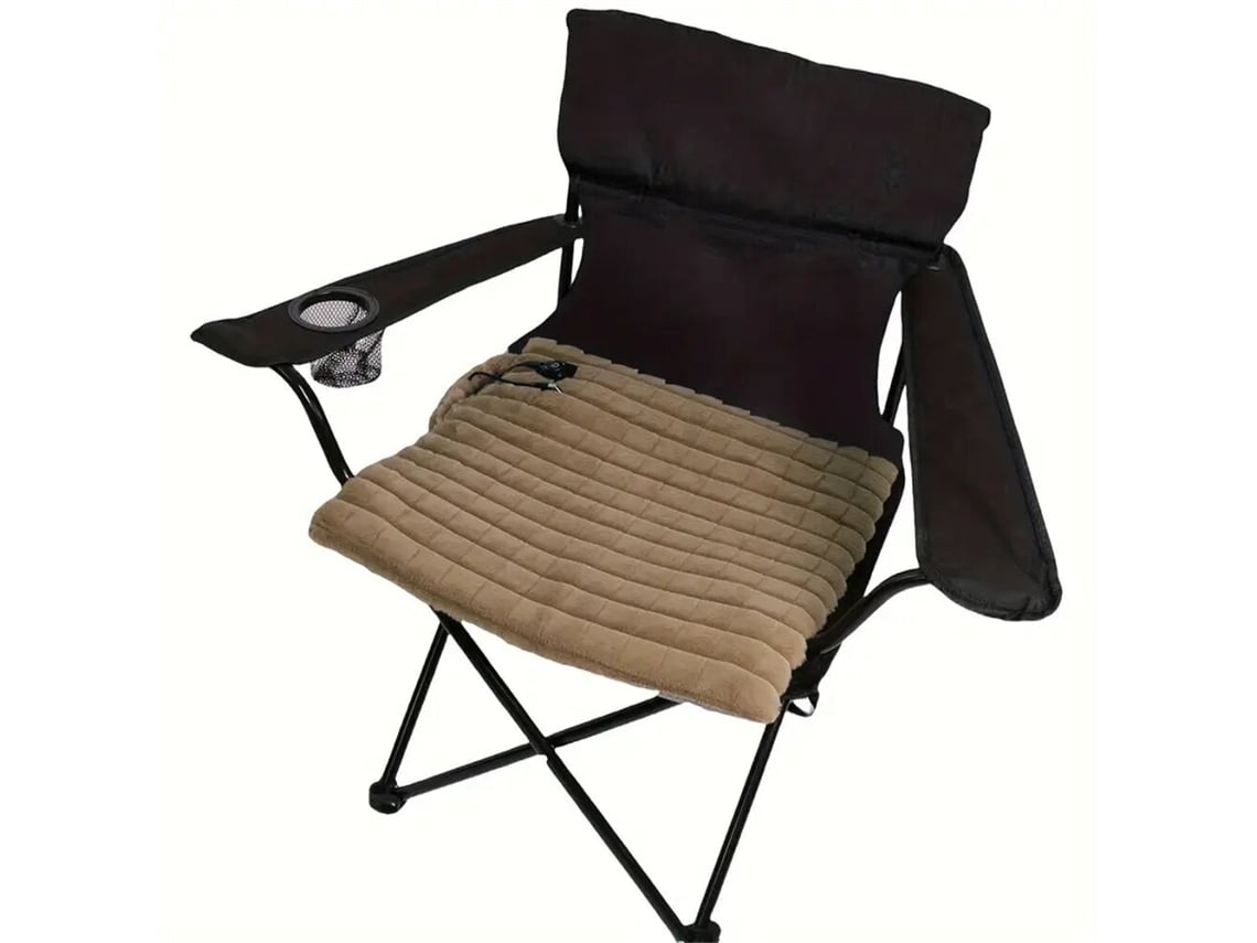 Cojín calefactable para asiento de coche Khakiipree con 3 niveles de ajuste, calefacción rápida, fundas para silla eléctrica de invierno