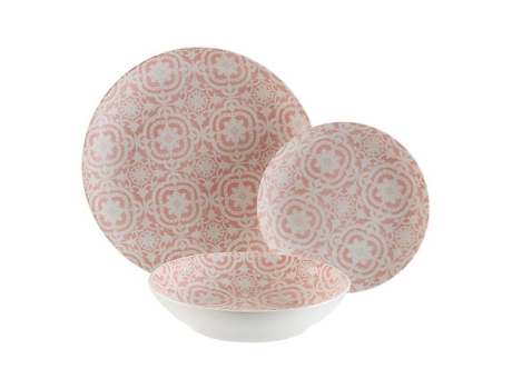 Vajilla 18 Pzs Ciryl Rose VERSA