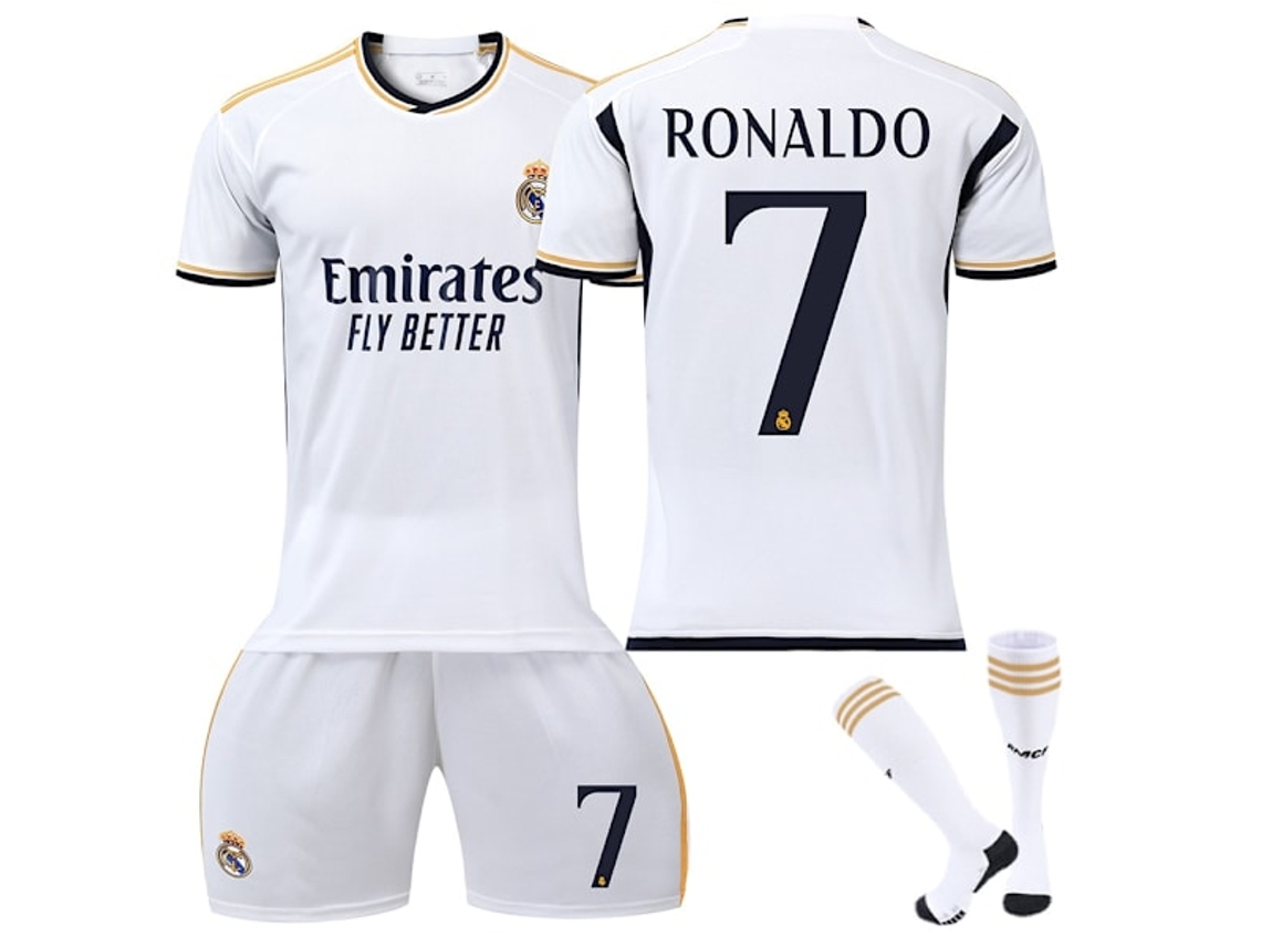 HYMNORA Calcetines 24#7 VINIJR.+-24#-Conjunto de uniforme de fútbol Nº 7