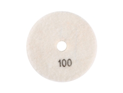Disco De Esmerilado Diamante Húmedo 100mm 4'' Para Granito Mármol Piedra (granularidad 100)