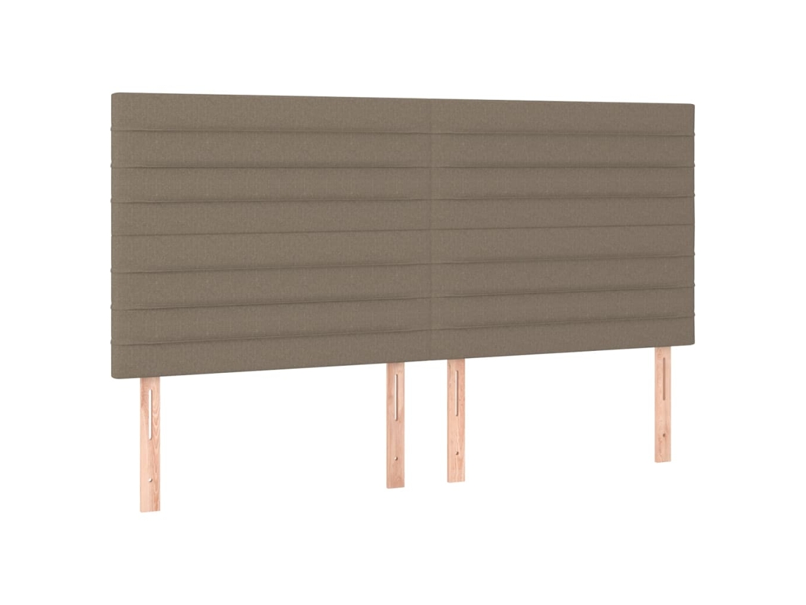 Maison Exclusive - Cabecero De Cama Color Topo 180x5x118/128 Cm Tela