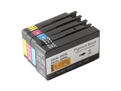Cartuchos De Tinta Bk C M Y Con Chip Inteligente Para Officejet Pro 8210 Impresión Fluida